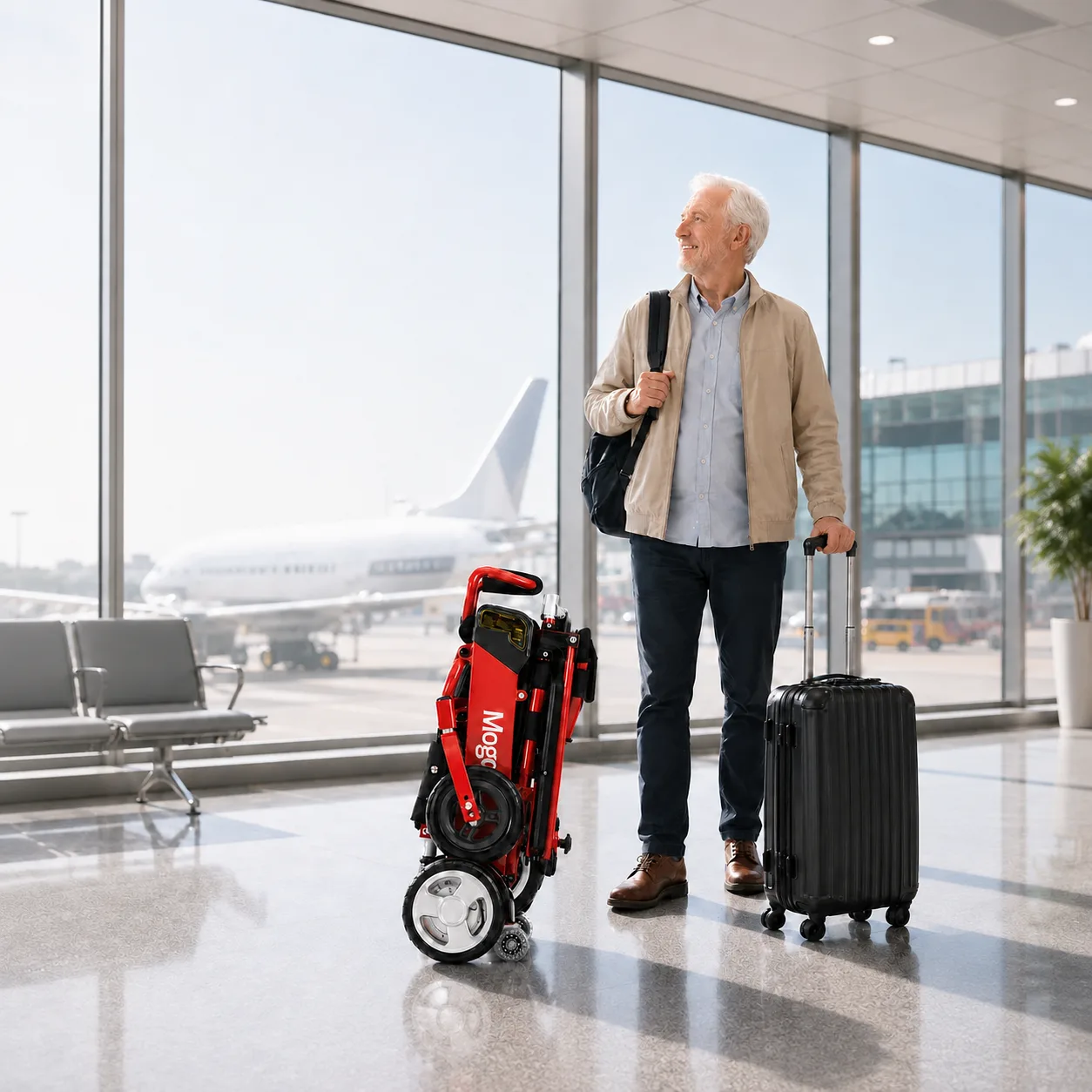 Mogo D05 Fold in Seconds. Fly Anywhere.