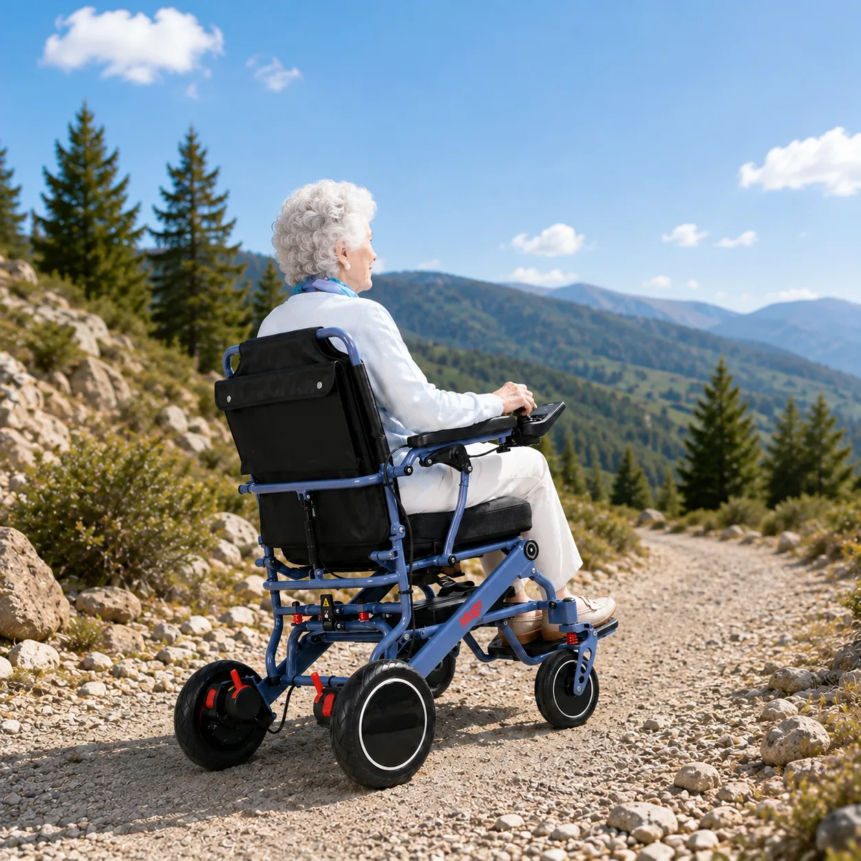 Mogo D15 Ride Smoothly Without Flat-Tire Worries