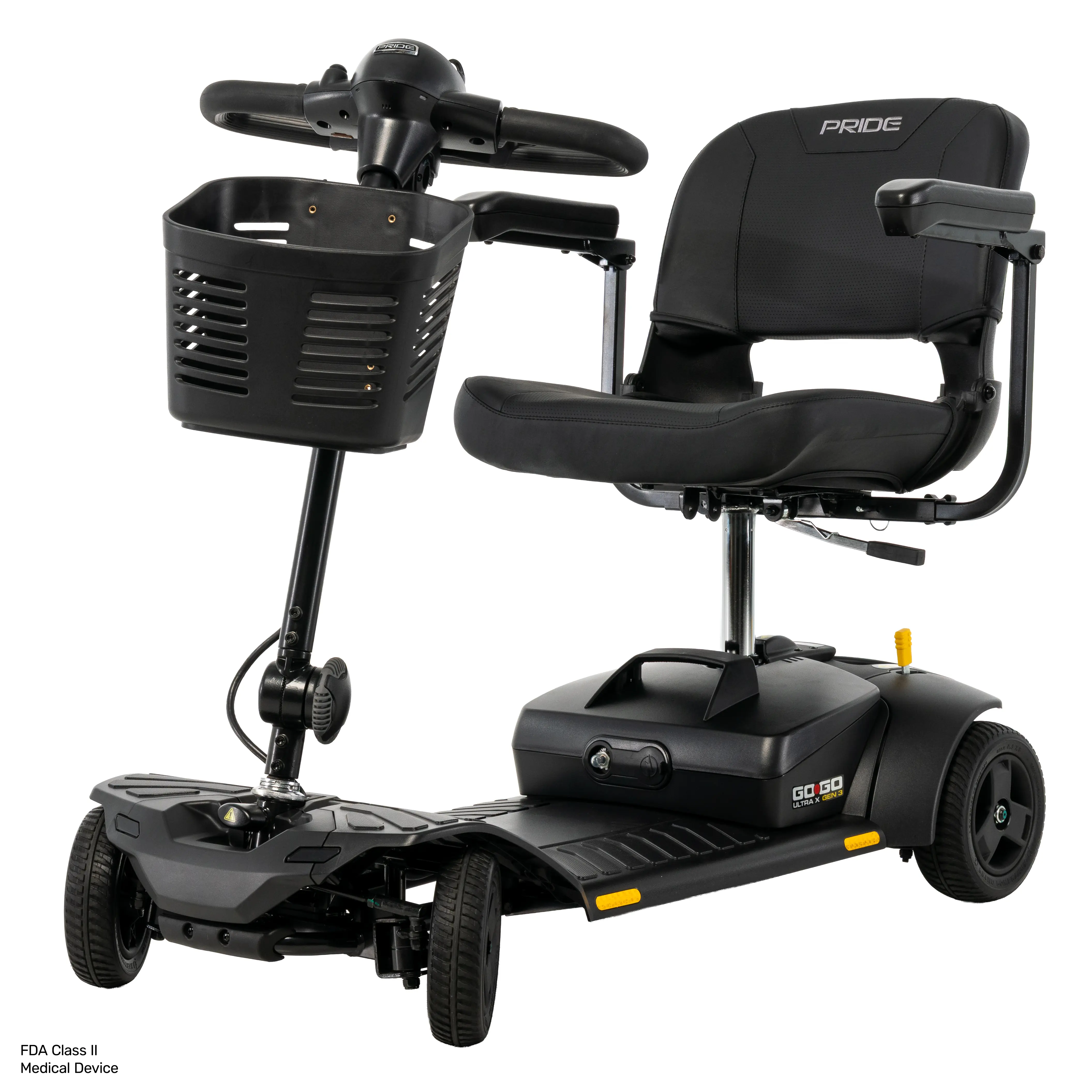 PRIDE Go Go Ultra X Gen 3 4-Wheel Mobility Scooter - 4