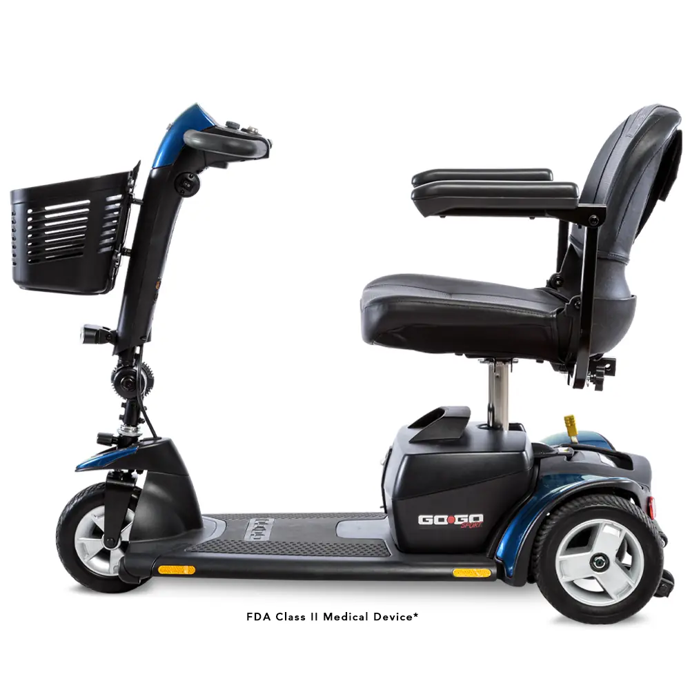 PRIDE Go Go Sport 3-Wheel Mobility Scooter - 2