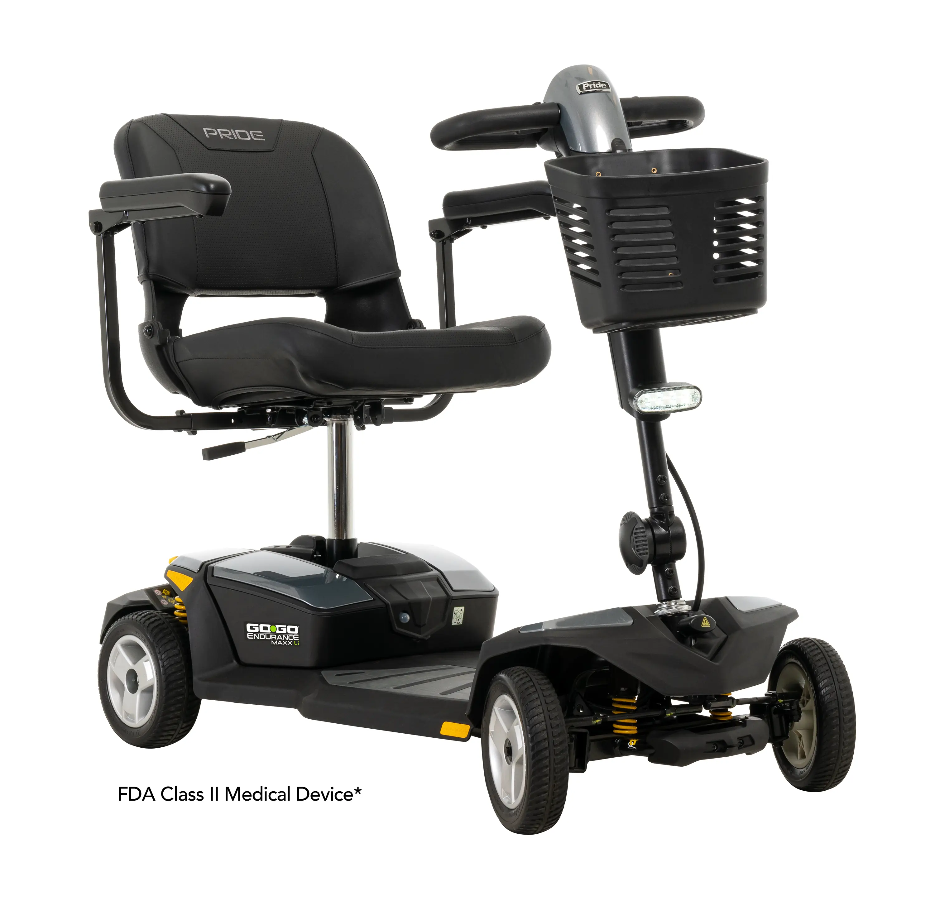 PRIDE Go Go Endurance Li Mobility Scooter - 4