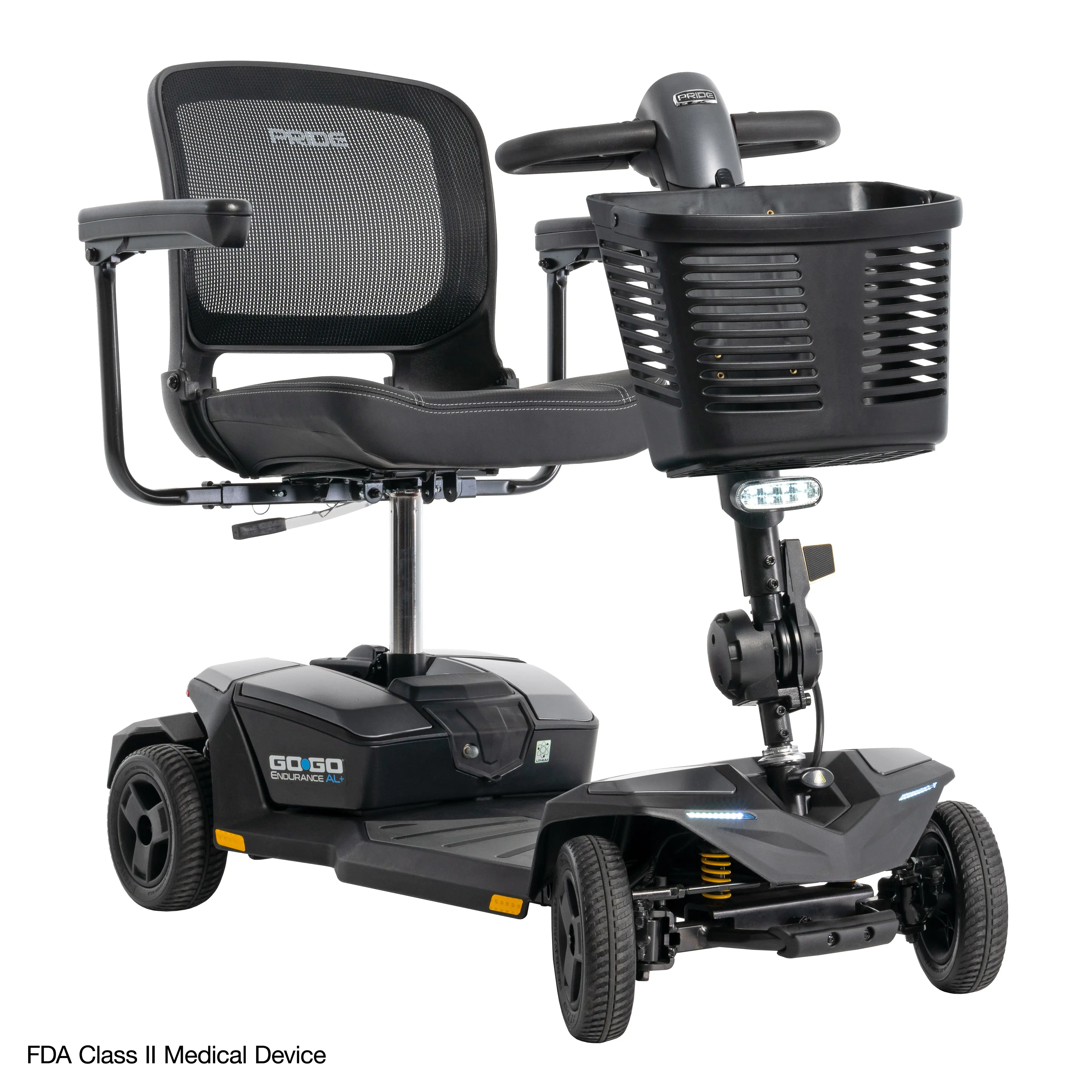 PRIDE Go Go Endurance AL+ Mobility Scooter - 4