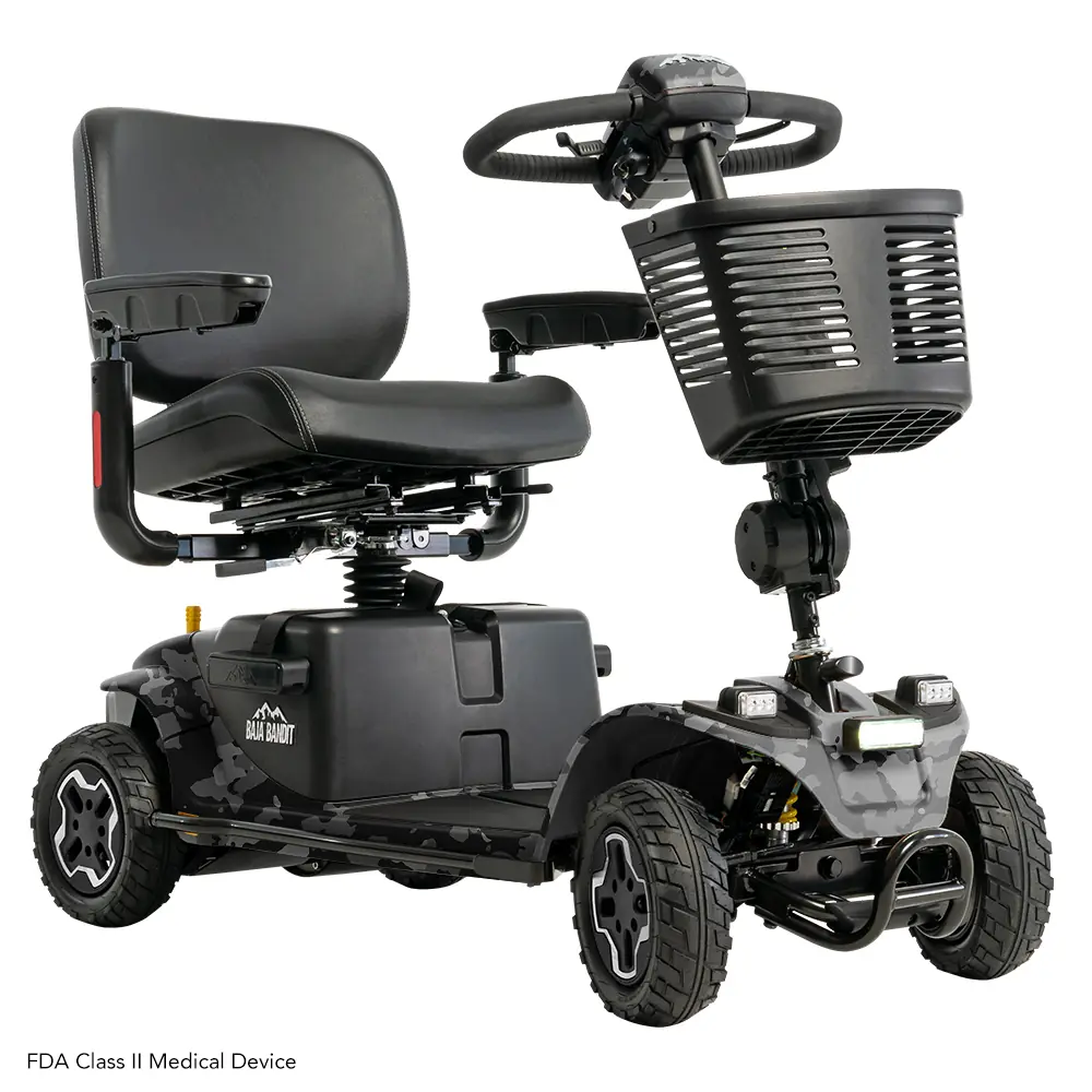 PRIDE Baja Bandit 4-Wheel Scooter