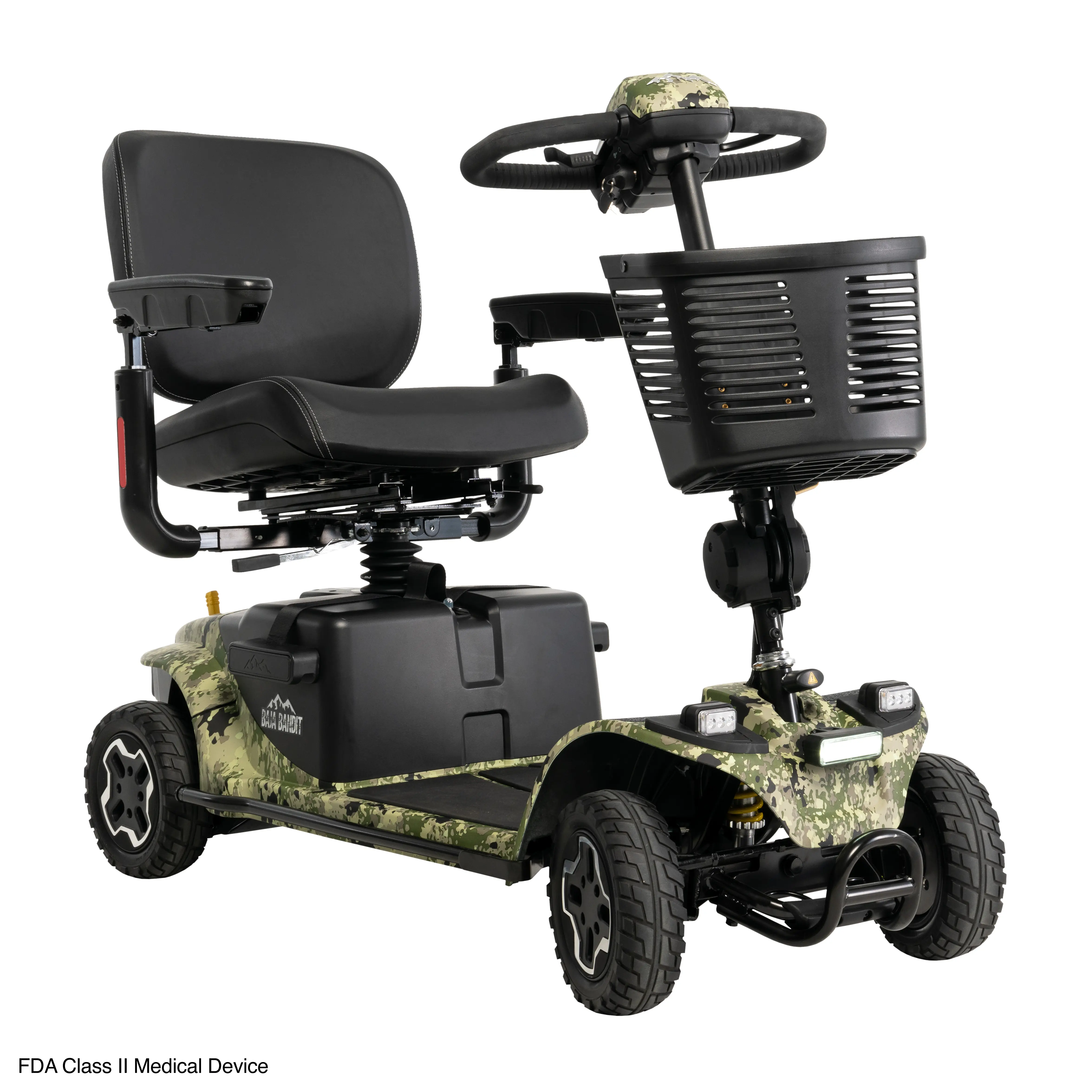 PRIDE Baja Bandit 4-Wheel Scooter - 2