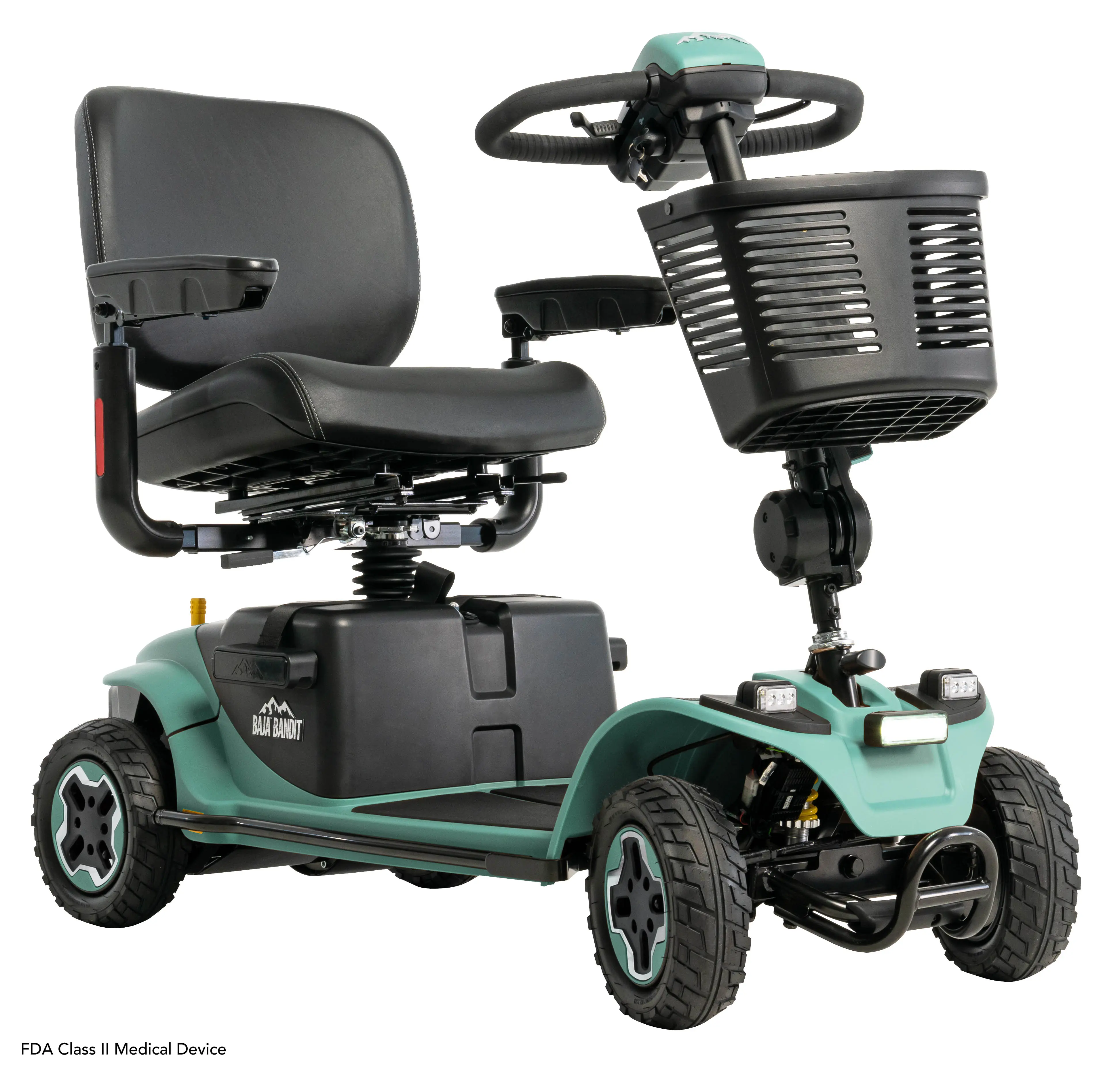 PRIDE Baja Bandit 4-Wheel Scooter - 3