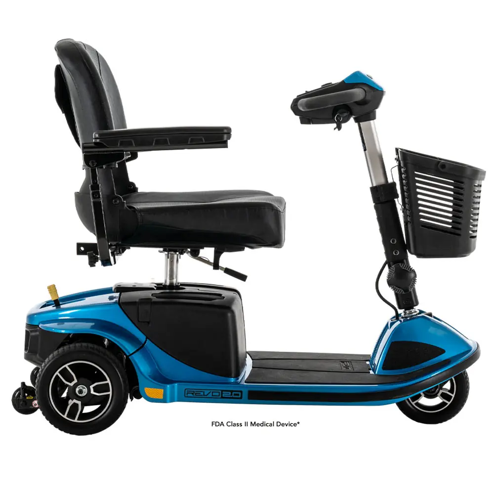 PRIDE Revo 2.0 3-Wheel Mobility Scooter - 2