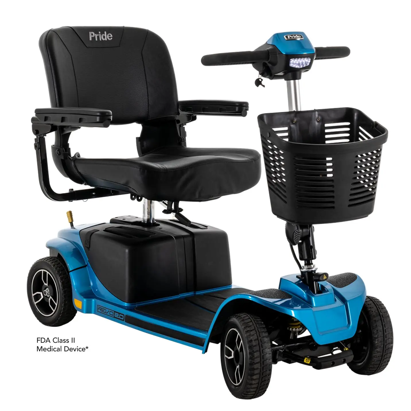 PRIDE Revo 2.0 4-Wheel Mobility Scooter