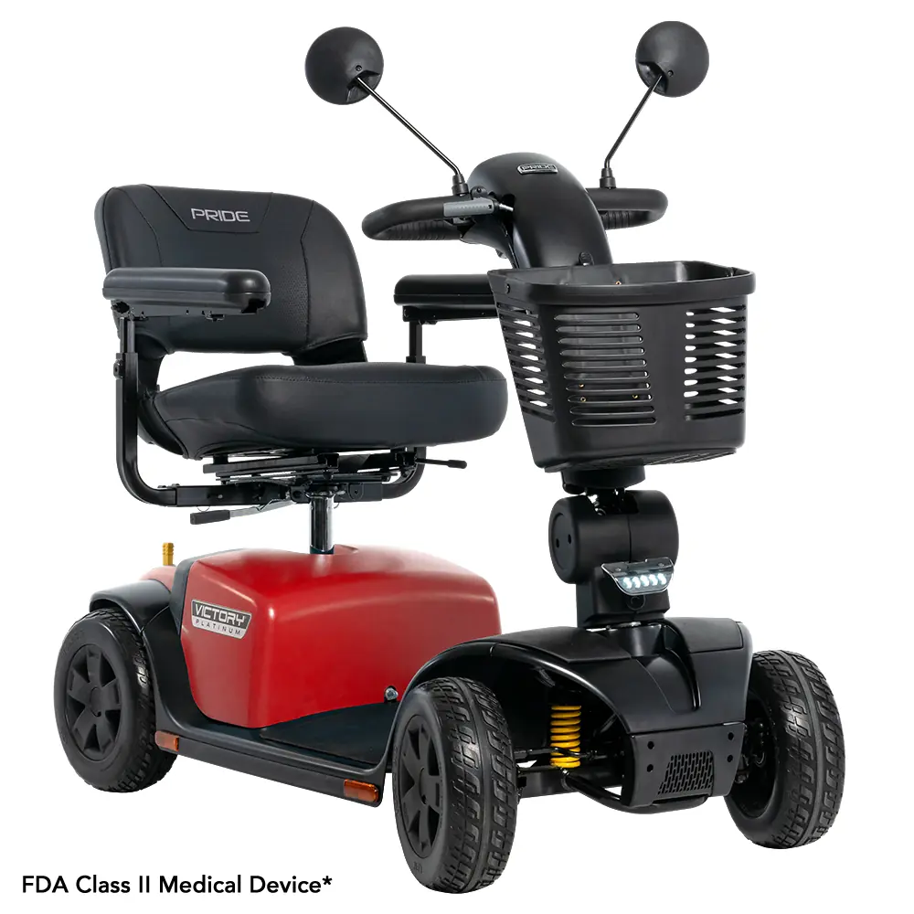 PRIDE Victory Platinum Mobility Scooter - 3