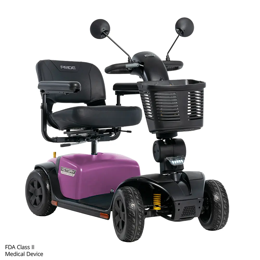 PRIDE Victory Platinum Mobility Scooter - 4