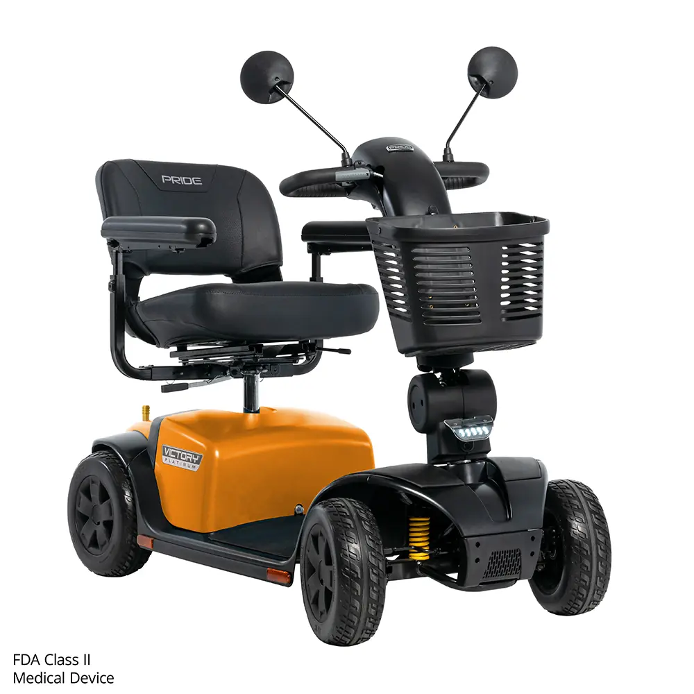 PRIDE Victory Platinum Mobility Scooter - 5
