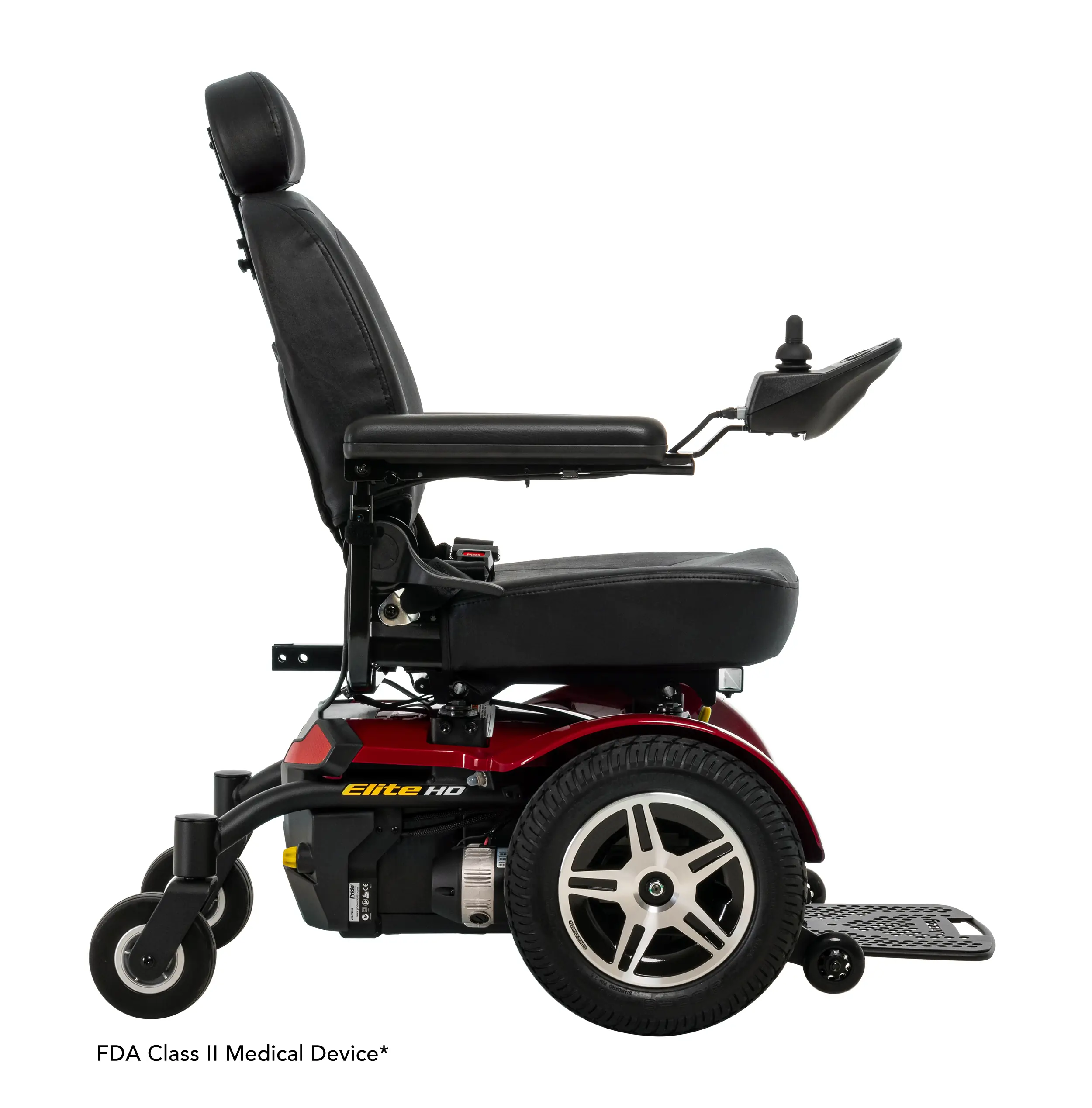 PRIDE Jazzy Elite HD Heavy Duty Electric Wheelchair - 3