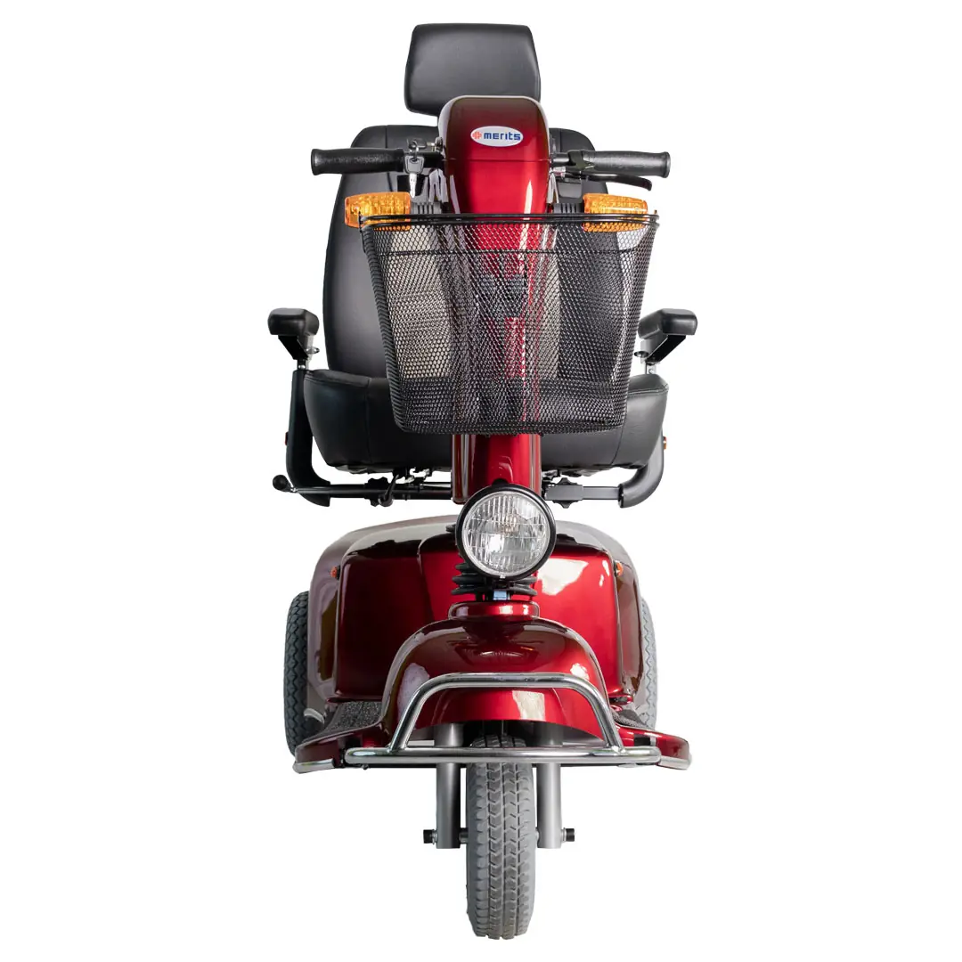 Merits Pioneer 9 Heavy-Duty 3-Wheel Scooter - 4