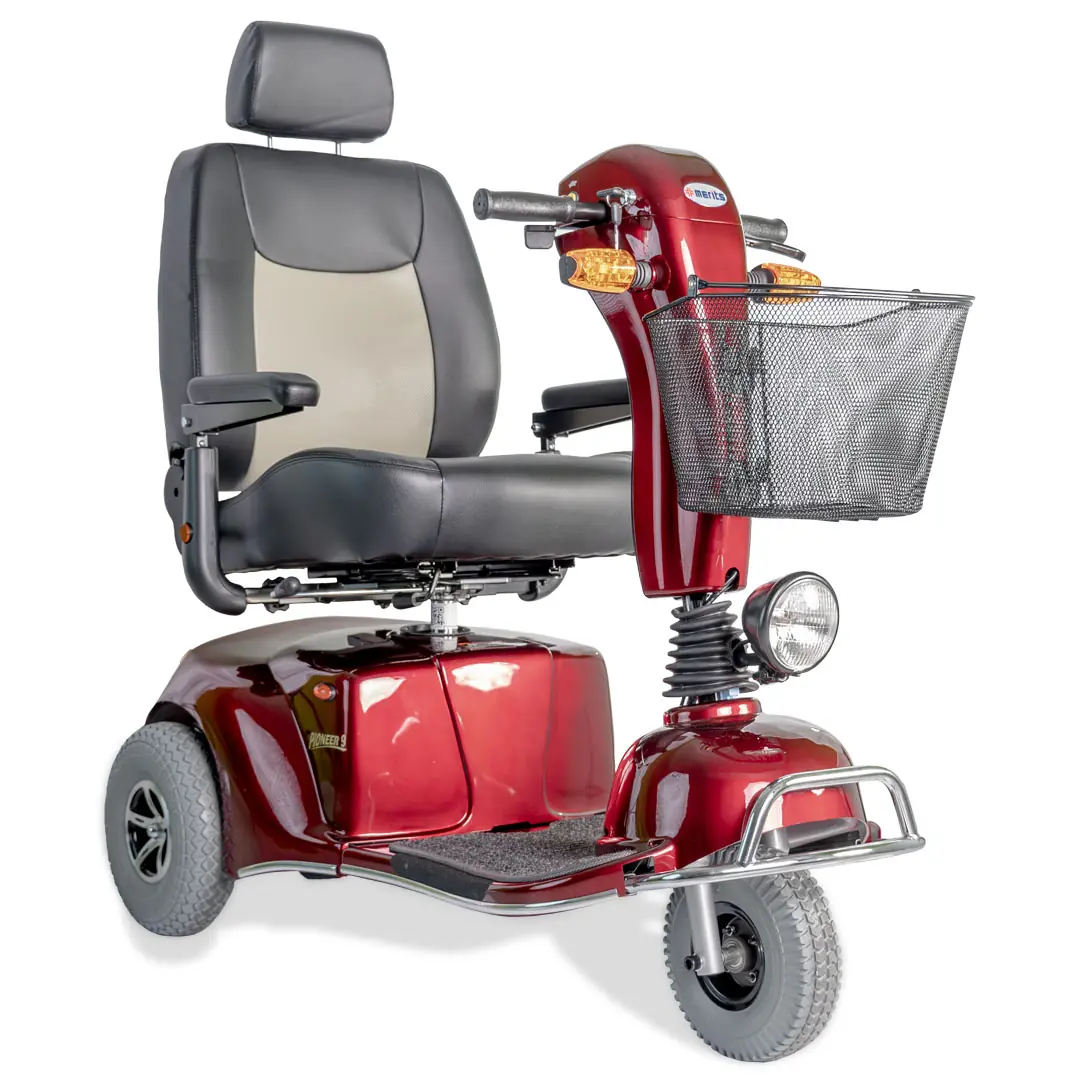 Merits Pioneer 9 Heavy-Duty 3-Wheel Scooter