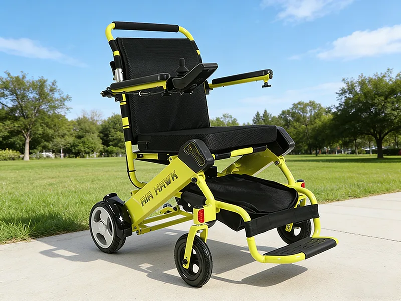 Air Hawk Foldable Power Wheelchair - 7