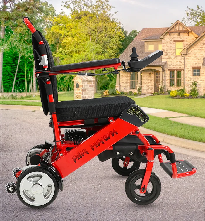 Air Hawk Foldable Power Wheelchair - 5