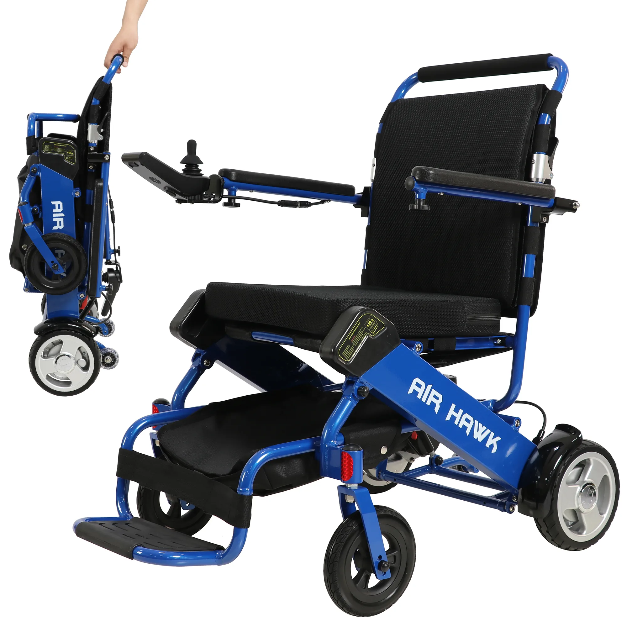 Air Hawk Foldable Power Wheelchair - 3
