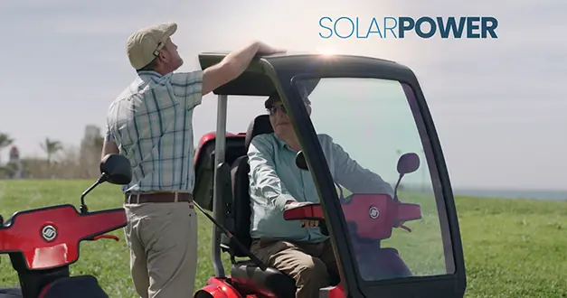 Afikim Afiscooter Solar Mobility Scooter - 5