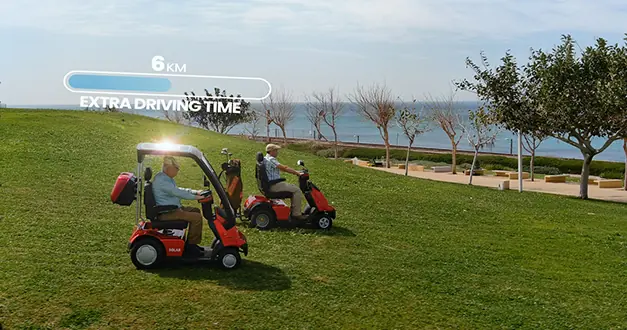 Afikim Afiscooter Solar Mobility Scooter - 8
